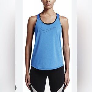 Nike Womens Blue Tank Top Size S
